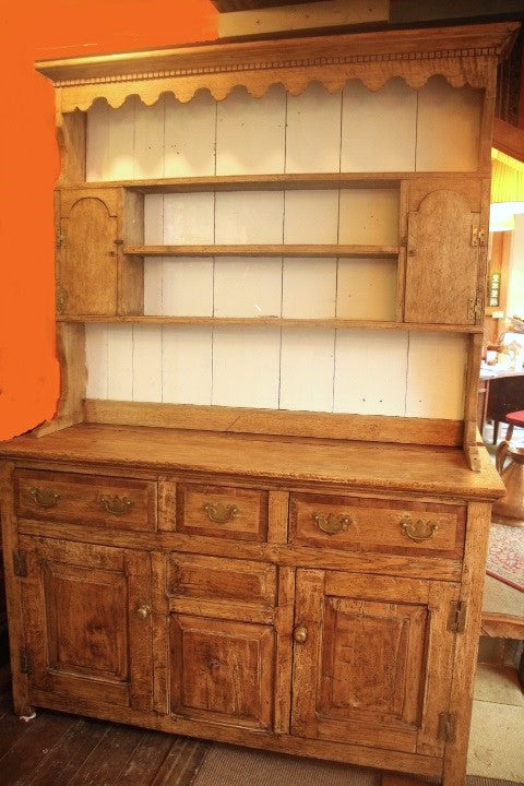 オーク　カップボード