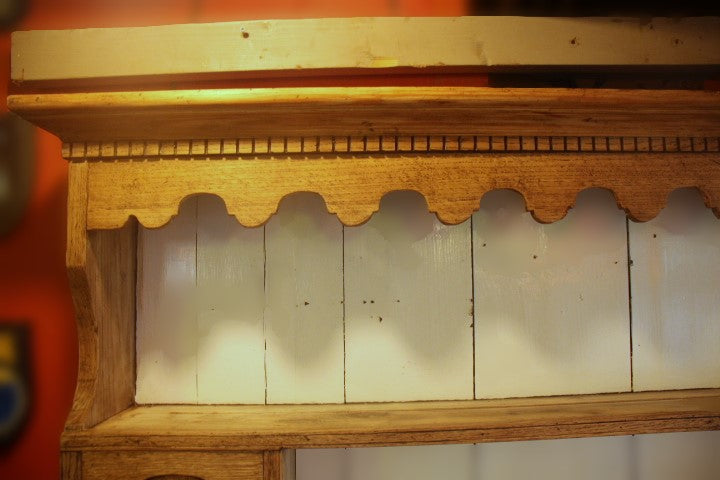 オーク　カップボード