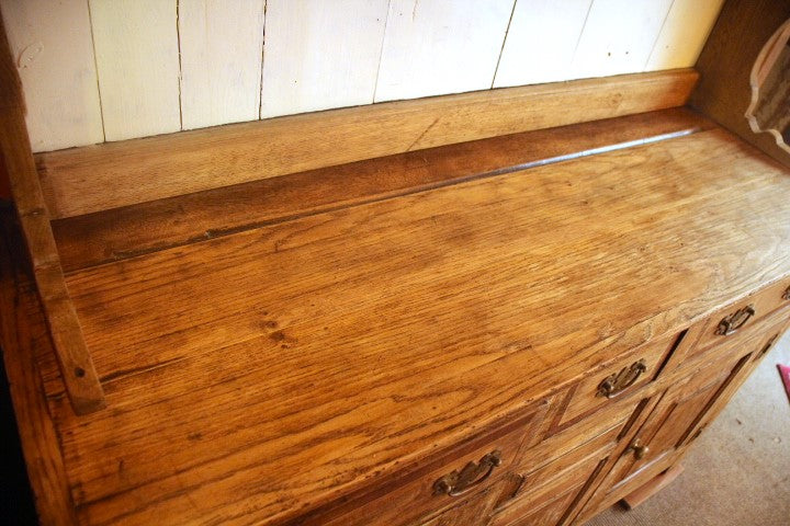 オーク　カップボード