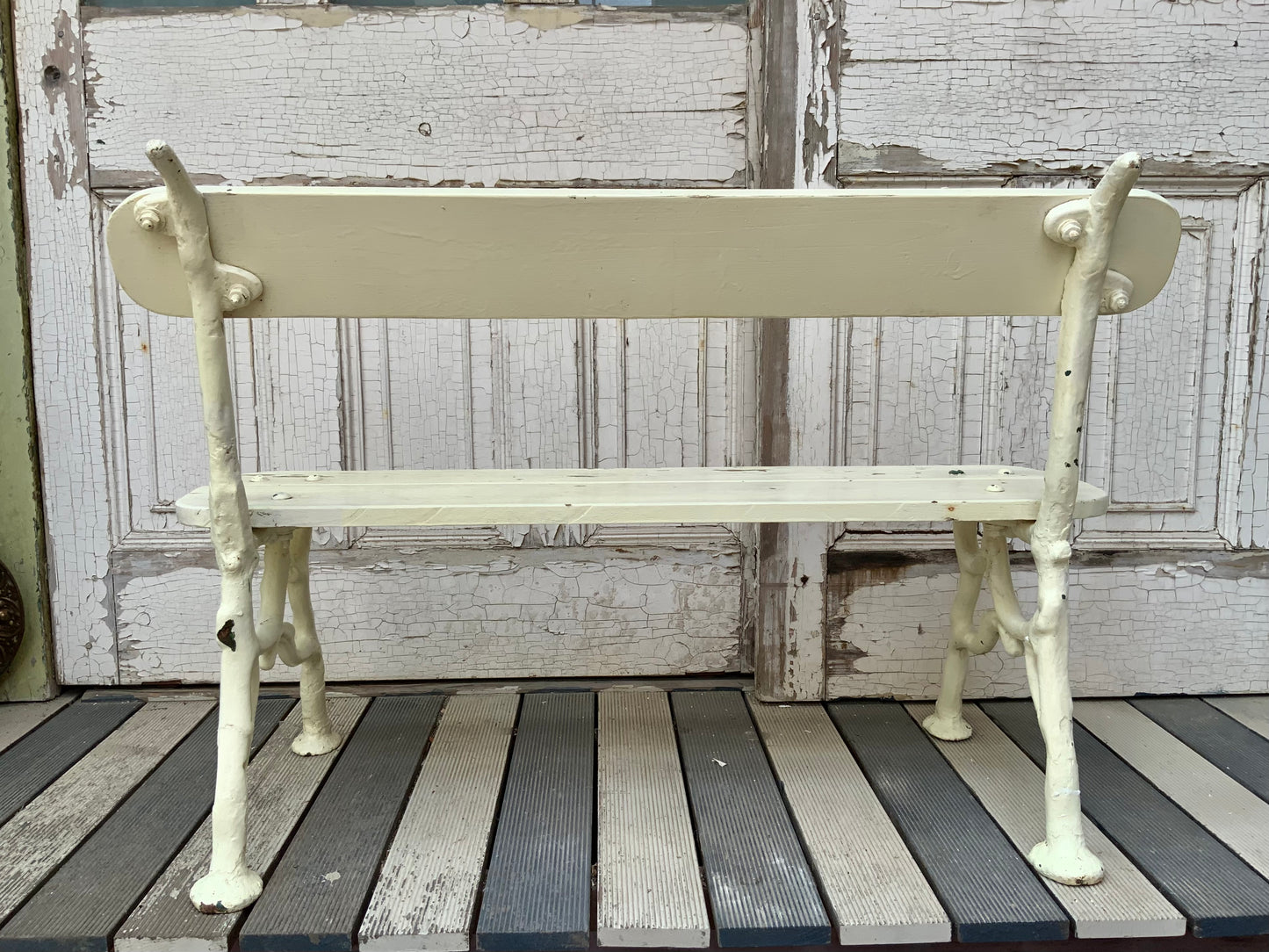 ビクトリアン アイアンベンチ