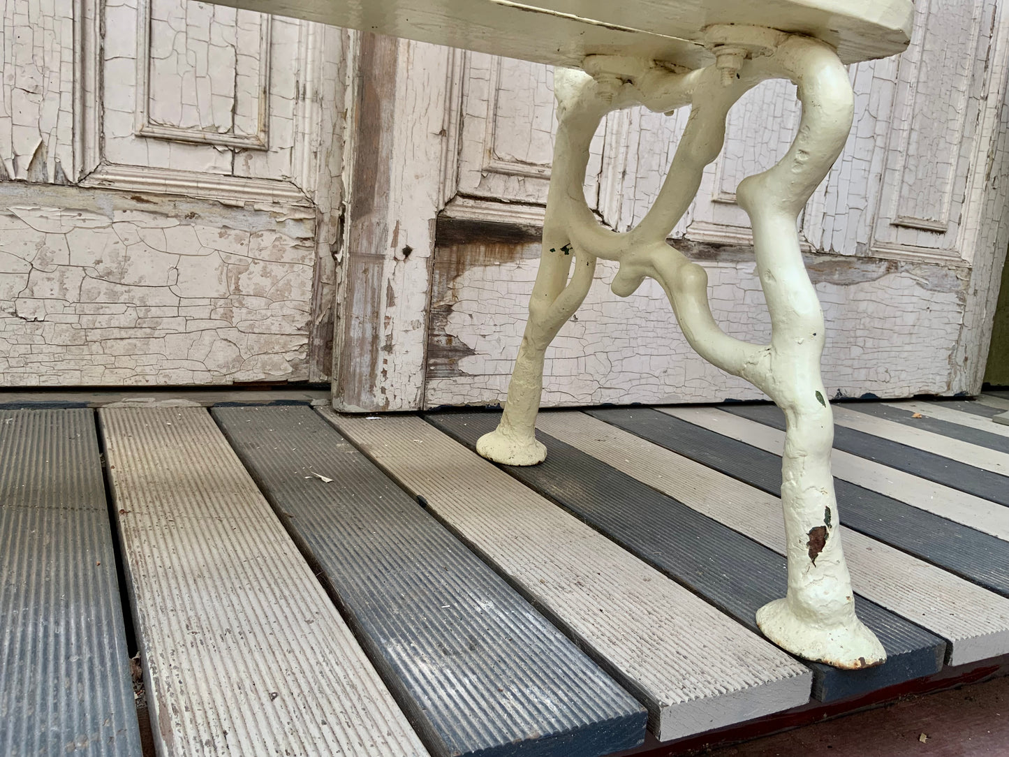 ビクトリアン アイアンベンチ