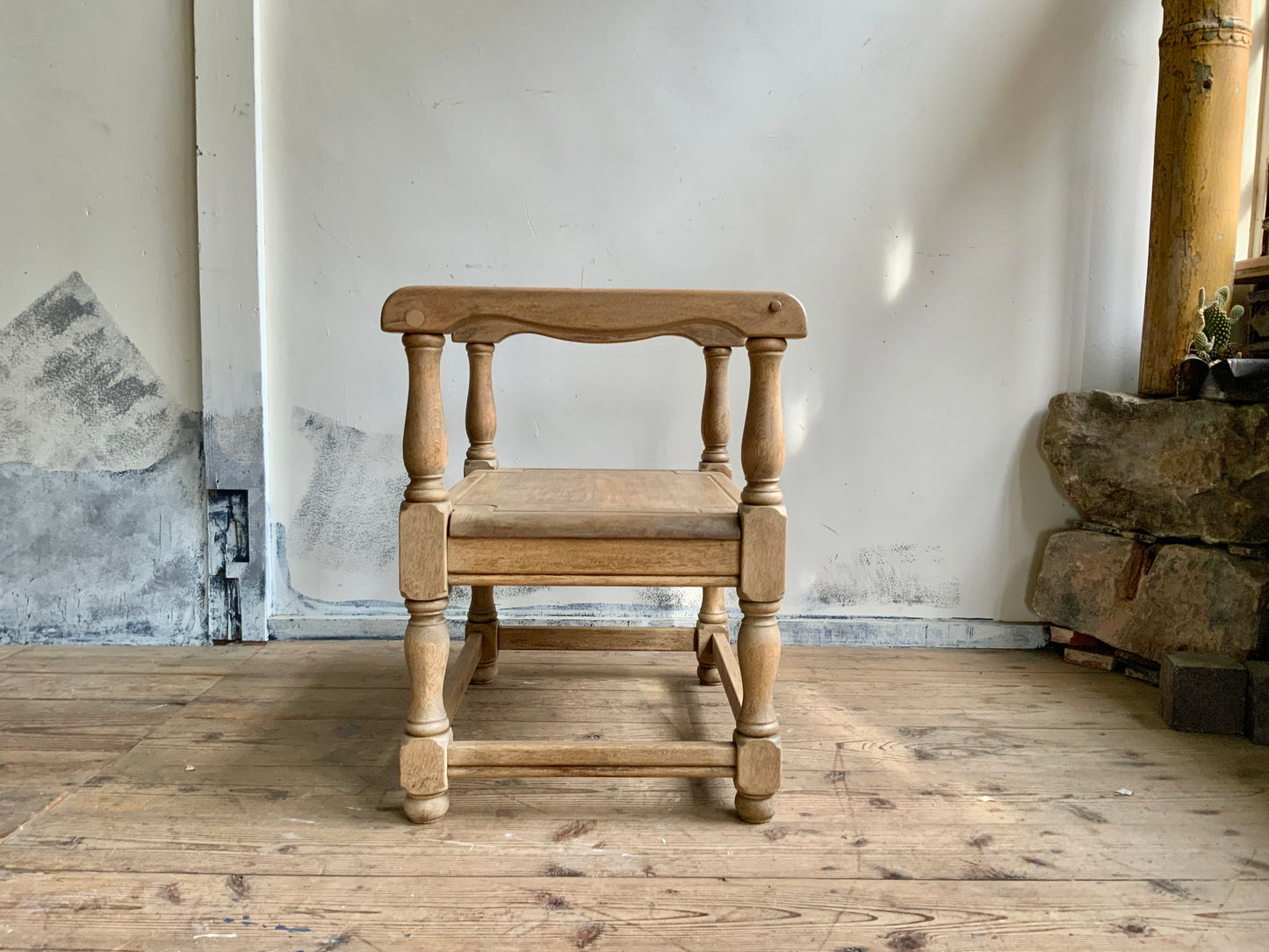 スツール（oak）