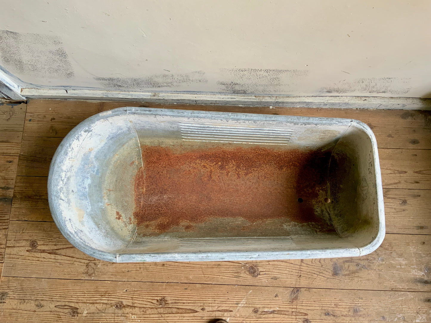 ベビーバスタブ　ブリキ