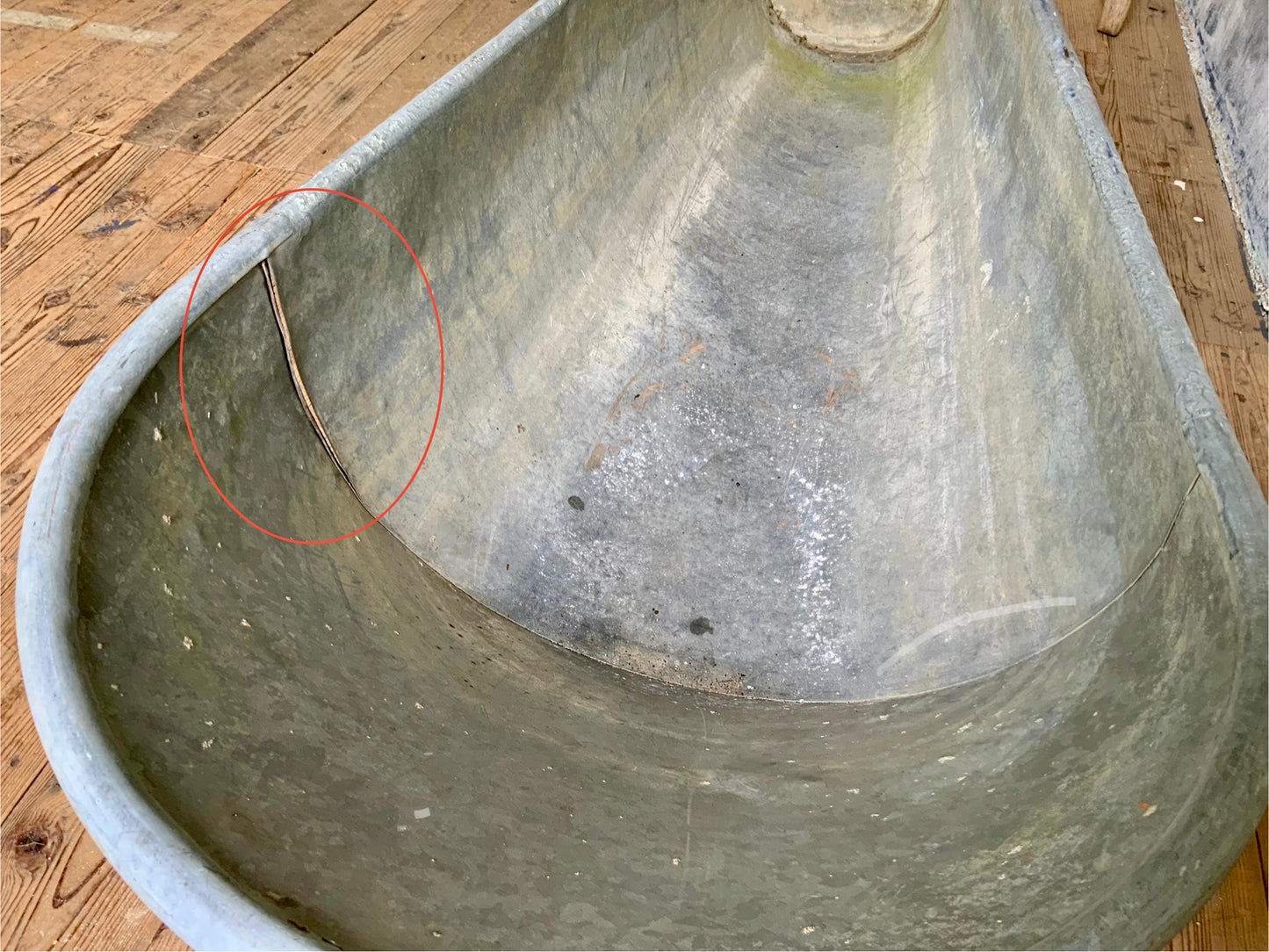 Bigバスタブ　ブリキ