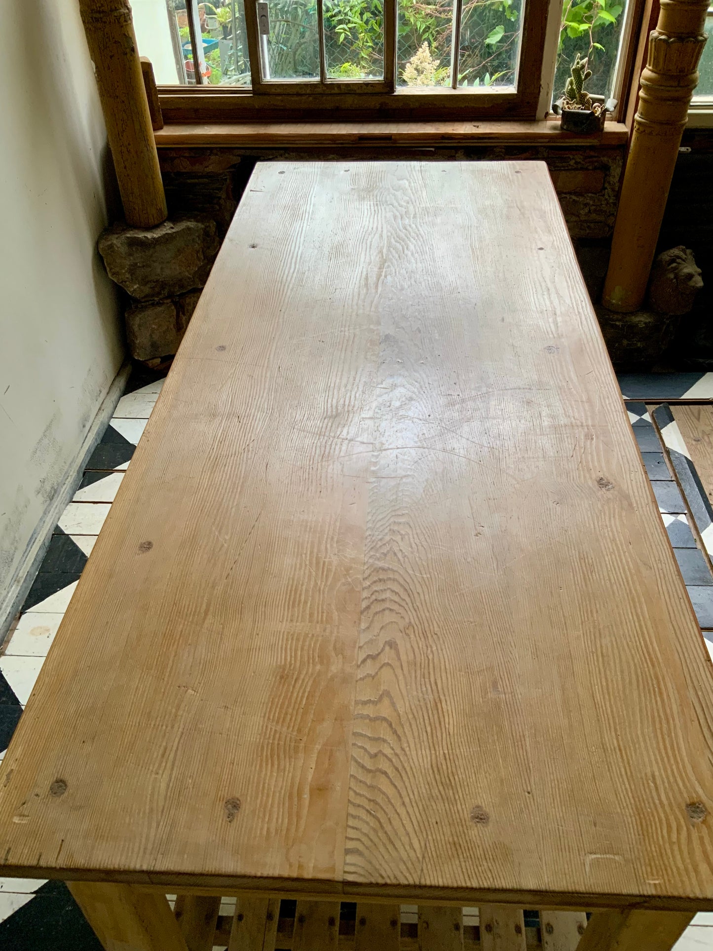 オールドパイン　キッチンテーブル