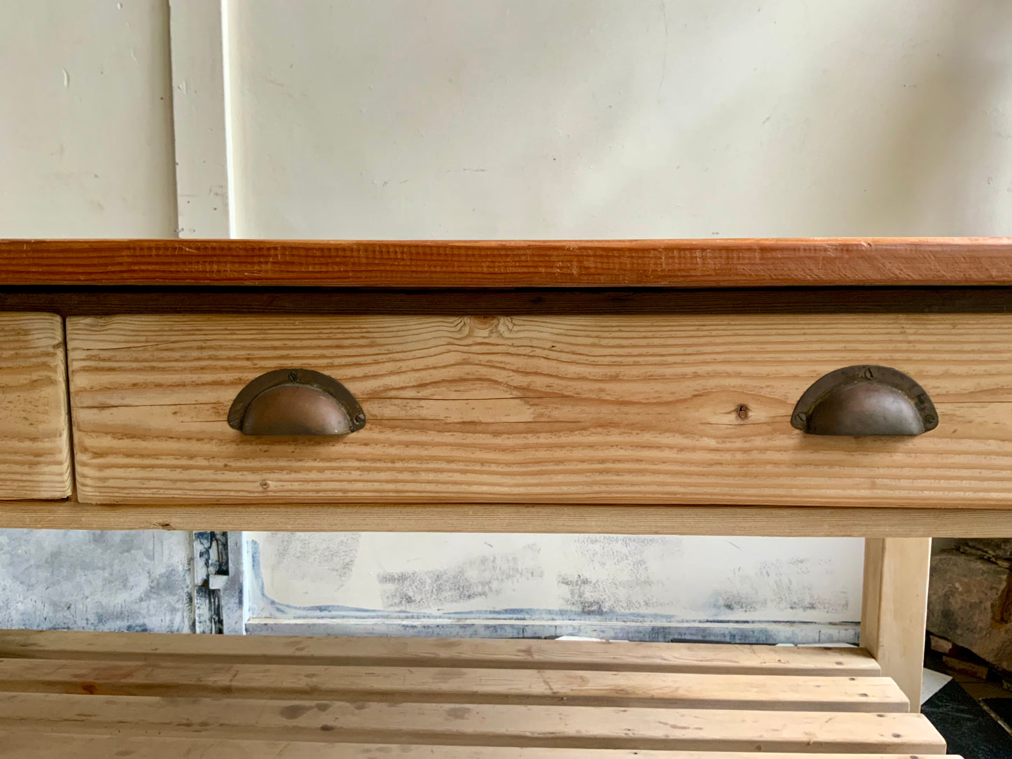 オールドパイン　キッチンテーブル