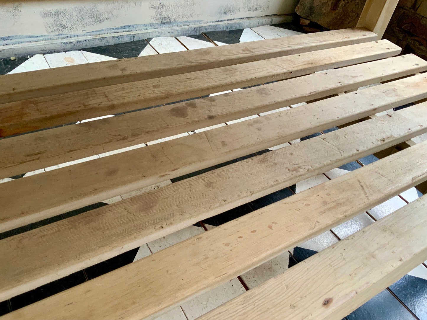 オールドパイン　キッチンテーブル