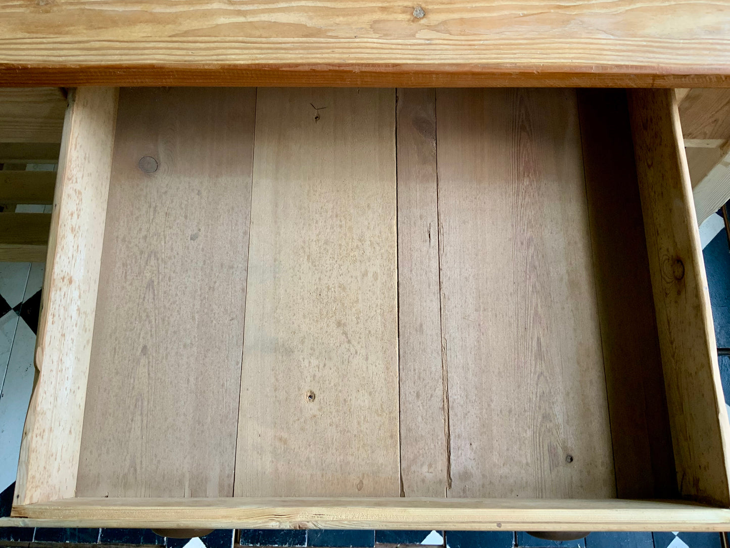 オールドパイン　キッチンテーブル